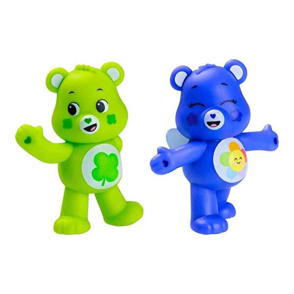 Care Bears 3’lü Mini Figür Seti Good Luck Bear ve Harmony Bear