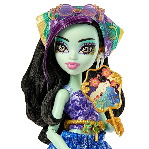 Monster High Gizemli Arkadaşlar Tatil Bebeği Jinafire Long JDR52