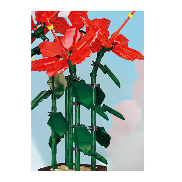 Mega Blok Çiçek Orman Gülü 618 Parça