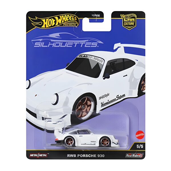 Hot Wheels Car Culture Premium Arabalar RWB Porsche 930 JBK58