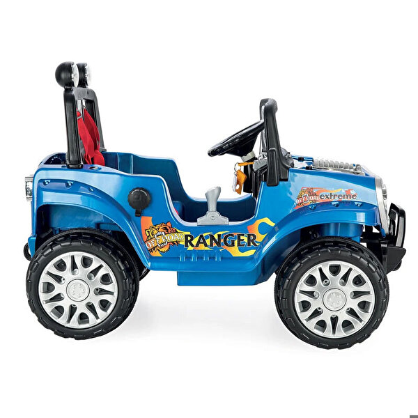 Pilsan Ranger 12 Volt Akülü Uzaktan Kumandalı Araba Metalik Mavi