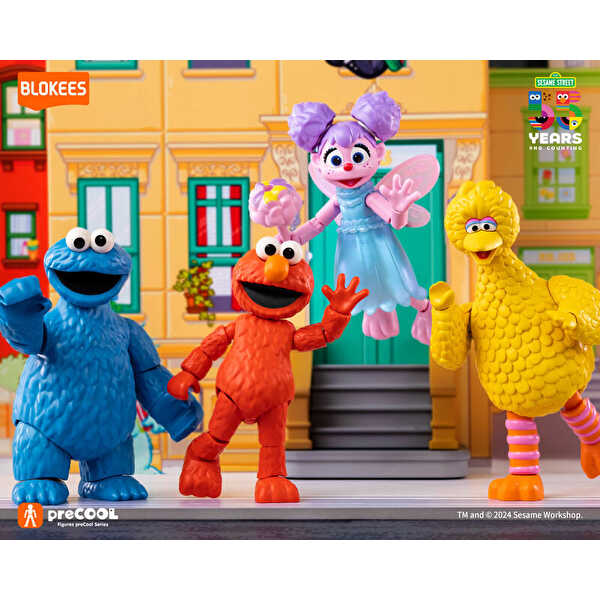 Blokees Sesame Street preCOOL S1 Figür Yapım Seti Big Bird