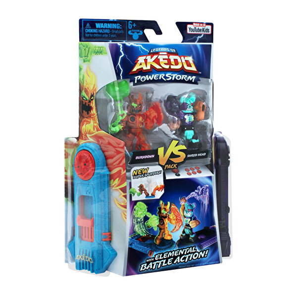 Akedo S4 2li Paket 15193 Burndown Vs Shred Head