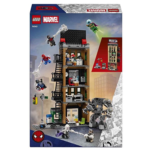 LEGO Marvel Örümcek Adam Mysterio'ya Karşı: Daily Bugle 76342