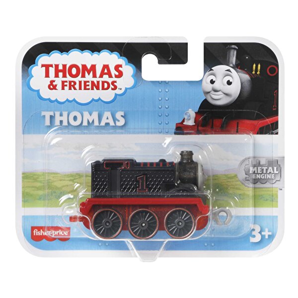 Thomas ve Arkadaşları Sür-Bırak Küçük Tekli Trenler Siyah Thomas HBX87