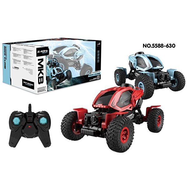 Uzaktan Kumandalı Full Fonksiyon Akrobat Off Road Araba Kırmızı