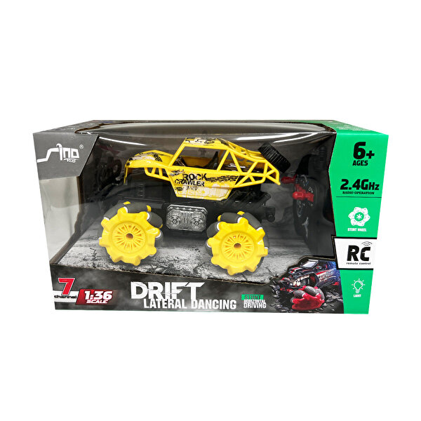 1:36 Uzaktan Kumandalı Drift Car Sarı