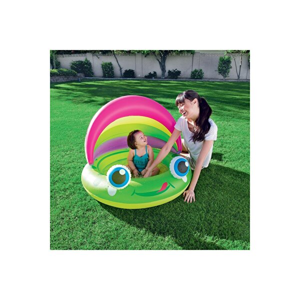 Bestway Gökkuşağı Kaplumbağalı Gölgelikli Havuz 109x104 cm