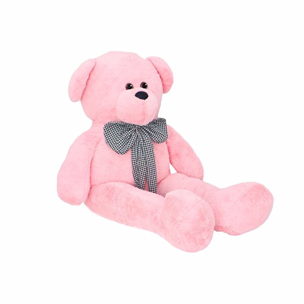 Büyük Kurdeleli Pembe Peluş 150 cm