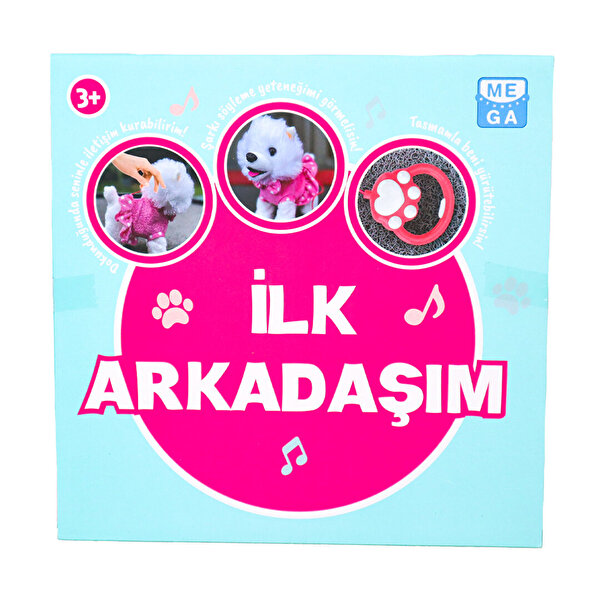 Pilli Sesli Yürüyen Sevimli Köpek Puffy