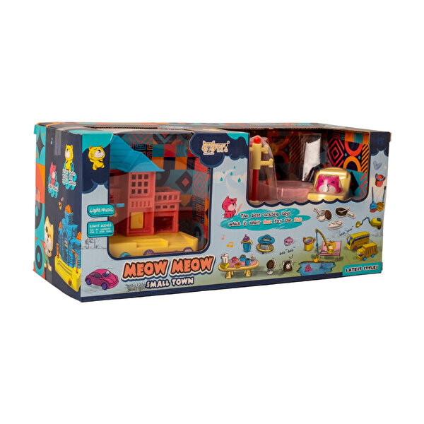 Şehir Seti Sesli Işıklı Kedili Banyo Seti