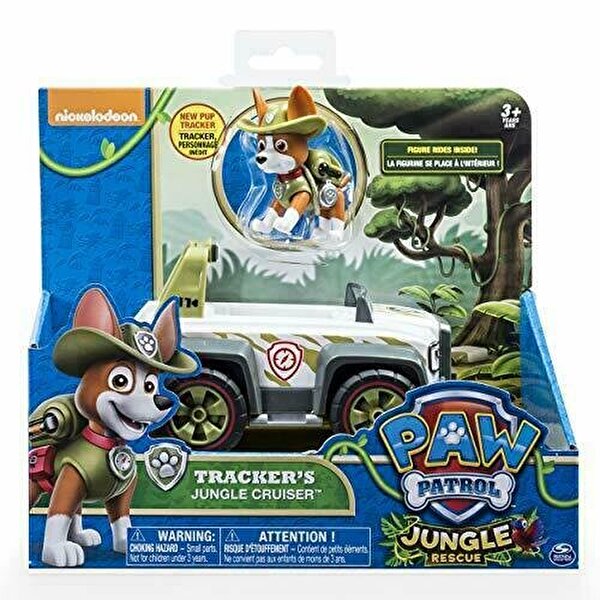 Paw Patrol Görev Aracı ve Kahramanlar S2 Tracker Jungle Cruiser