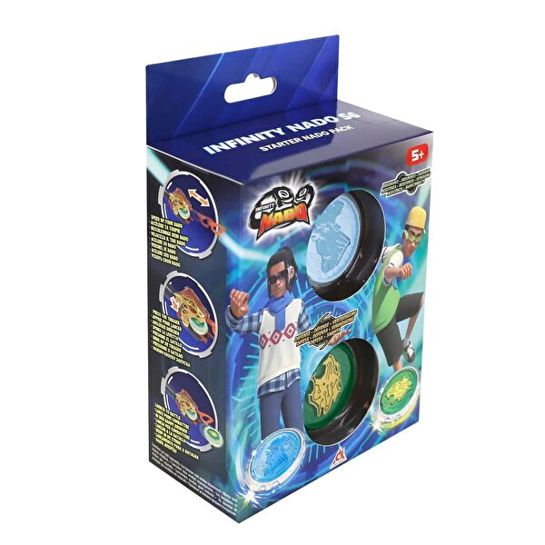 Infinity Nado Başlangıç Paketi Gold Warrior Phoenix ve Lightning Leopard