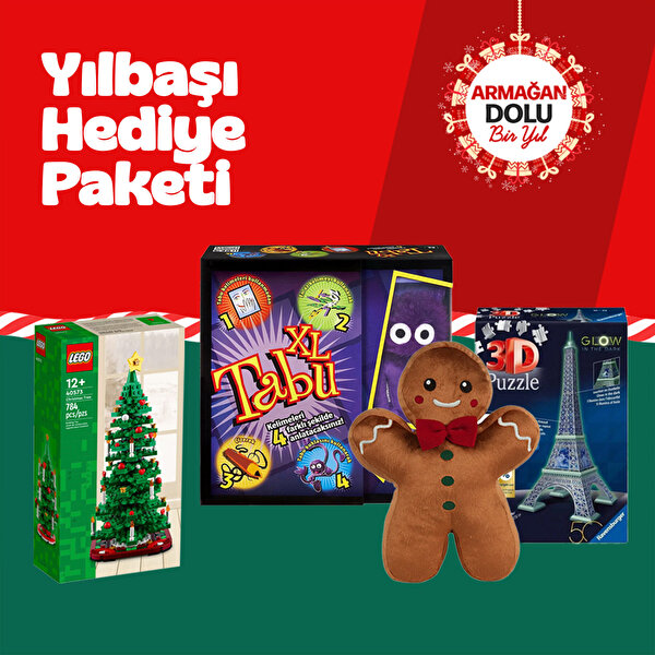 Yılbaşına Özel Eğitici ve Eğlenceli 4'lü Hediye Paketi