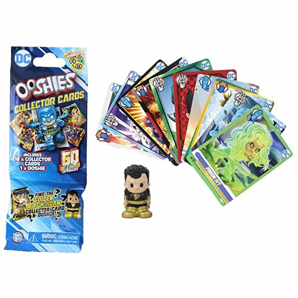 Ooshies DC Figür ve Kartlar Sürpriz Paket 21963