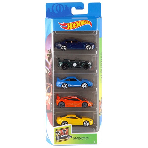 Hot Wheels Beşli Araba Seti GHP50