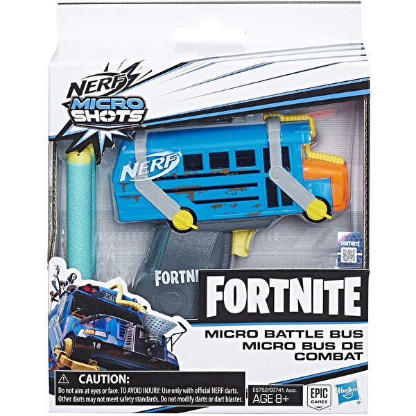 Nerf Fortnite MicroShots Micro Battle Bus