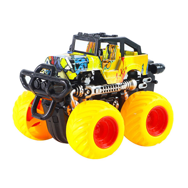 Dev Sarı Tekerli Minik Araç