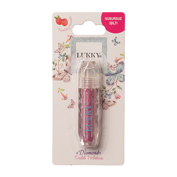 Lukky Frambuaz Aromalı Pembe Dudak Parlatıcısı