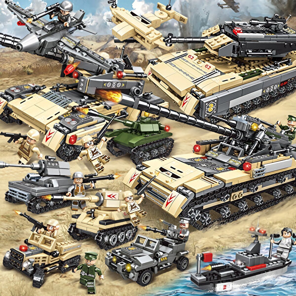Teknik Tank 8 in 3 10003 Parça