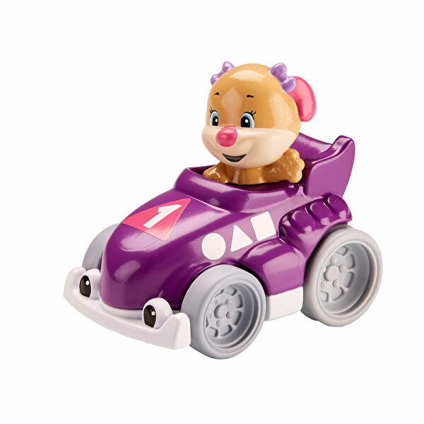 Fisher Price Eğlen ve Öğren Hızlı Arabalar Mor FGJ18