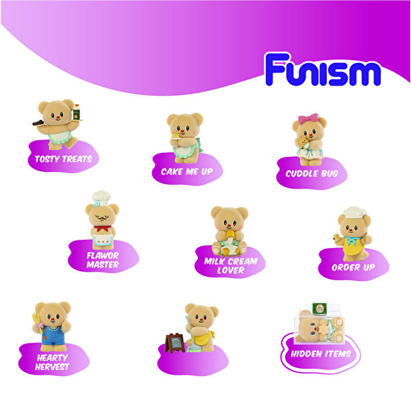 Butterbear My Buttery Serisi Sürpriz Paket Koleksiyon Figürü