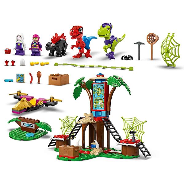LEGO Marvel Ağaç Ev Karargahında Spidey ve Gobby'nin Raptor Savaşı 11200