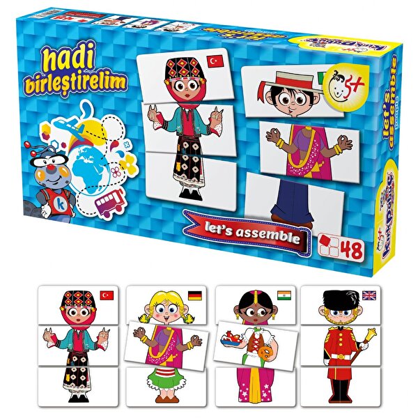 Hadi Birleştirelim İnsanlar Çocuk Kutu Oyunu