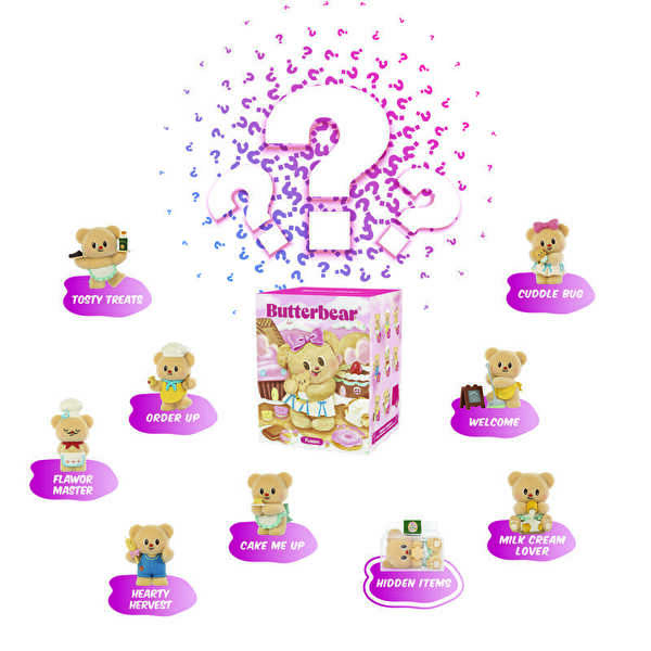 Butterbear My Buttery Serisi Sürpriz Paket Koleksiyon Figürü