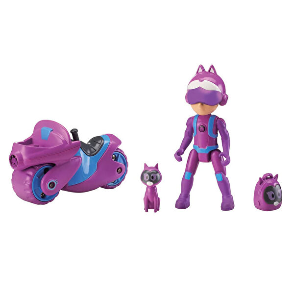 Petronix Savunucuları Emma'nın Pet Mobi̇le Ve Kitt 10 Hareketli̇ Aksi̇yon Fi̇gürü