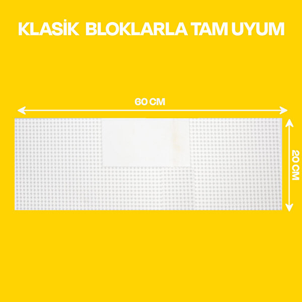 Esnek Blok Aktivite Zemin Beyaz