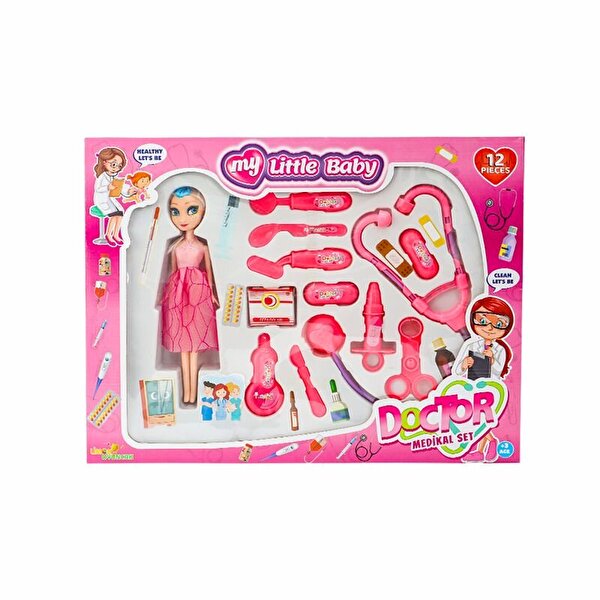 Kutulu Bebekli Doktor Seti