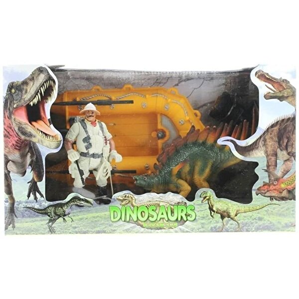 Dinozor Huayangosaurus Avcısı Oyun Seti