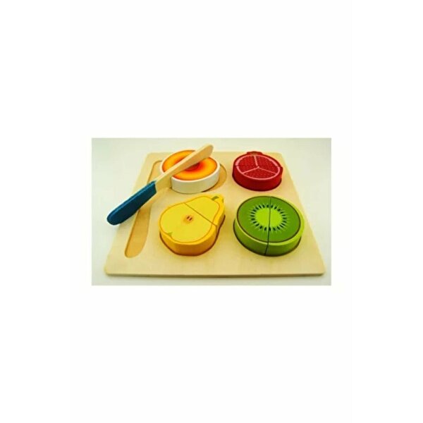 Ahşap Kesilebilir Meyve Seti
