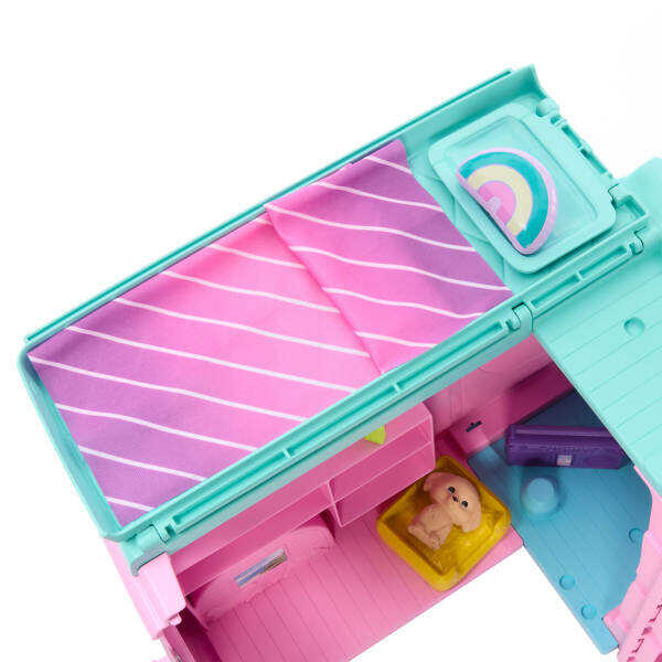 Barbie'nin Rüyalar Ülkesi Yol Macerası Karavan Oyun Seti JMK45