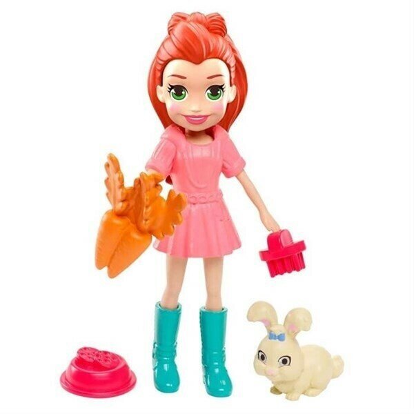 Polly Pocket ve Hayvan Dostu Oyun Seti GDM11