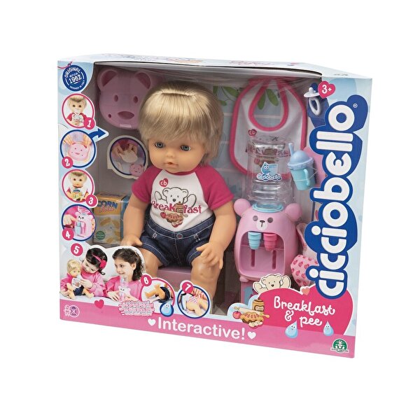 Cicciobello Günaydın Çiş ve Kahvaltı Zamanı Oyun Seti