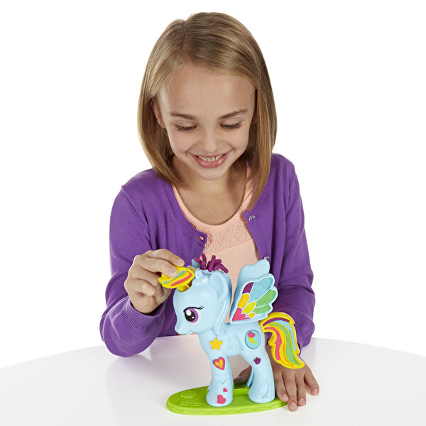 Play-Doh Rainbow Dash Saç Stüdyosu
