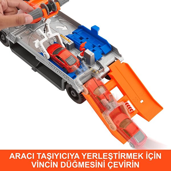 Matchbox Aksiyon Sürücüleri Çekici Ve Tamir Kamyonu ile 1:64 Ölçekli Araba