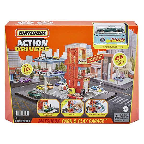 Matchbox Aksiyon Sürücüleri İtfaiye Kurtarma Ekibi Oyun Seti HBL60