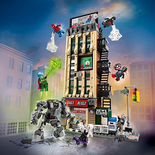 LEGO Marvel Örümcek Adam Mysterio'ya Karşı: Daily Bugle 76342