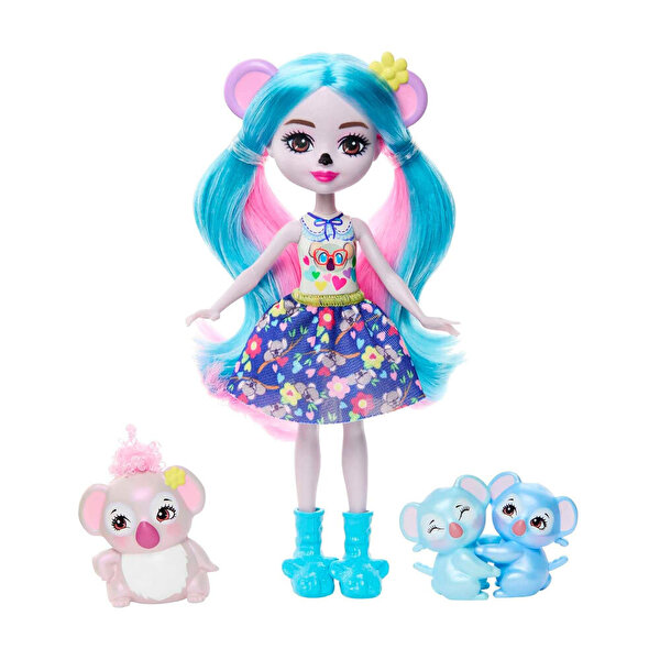 Enchantimals Aile Serileri Oyun Seti Rodzina Koala Ailesi HNT61