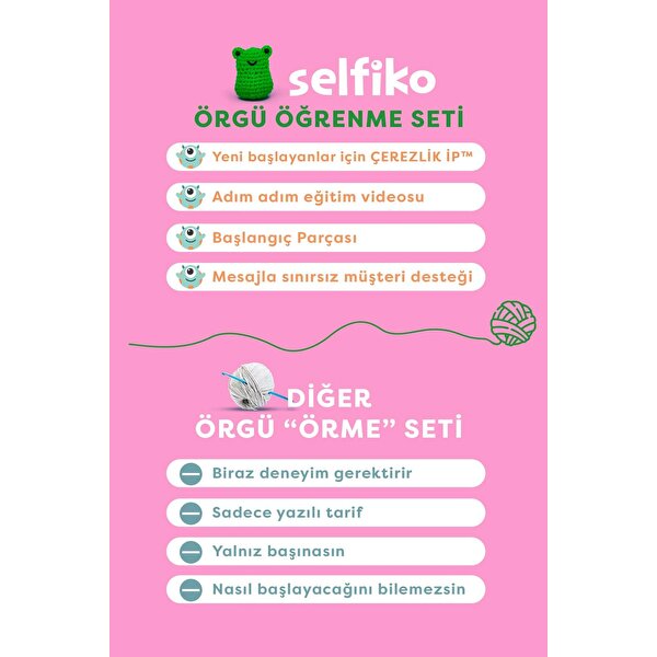 Caniko Örgü Öğrenme Seti