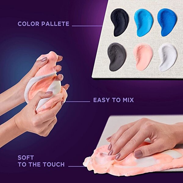 OKTO The Great Wave of Kanagawa 3D Duyusal Sanat Seti