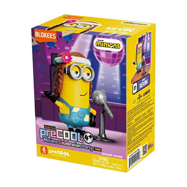 Blokees Minion preCOOL Celebration Party Serisi Figür Yapım Seti Singer Kevin