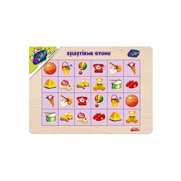 Ahşap Eğitici Eşleştirme Oyunu Karışık