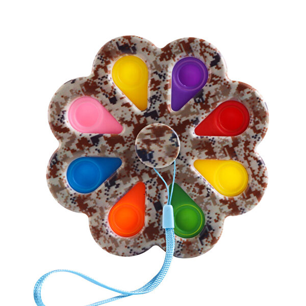 Pop It 8 Parmak Stres Çarkı