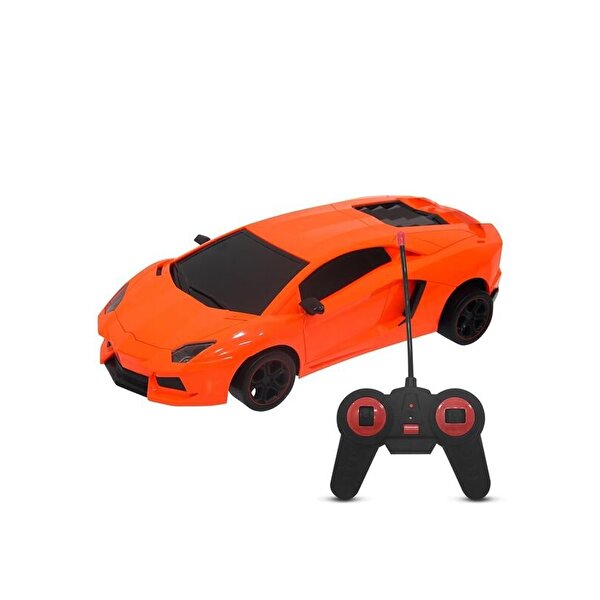 Uzaktan Kumandalı Usb Şarjlı Spor Kırmızı Araba 26 Cm