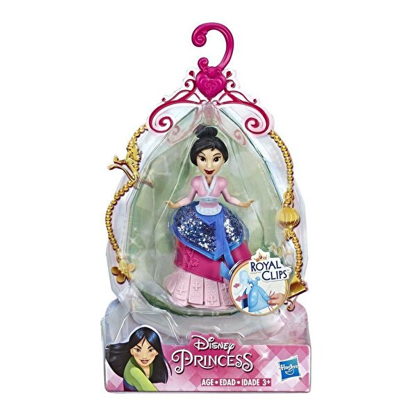 Disney Prenses Klipsli Mini Figür Mulan (E4864)