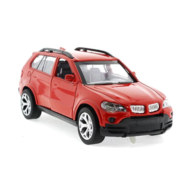 Diecast Sesli Işıklı Arabalar - Kırmızı SUV